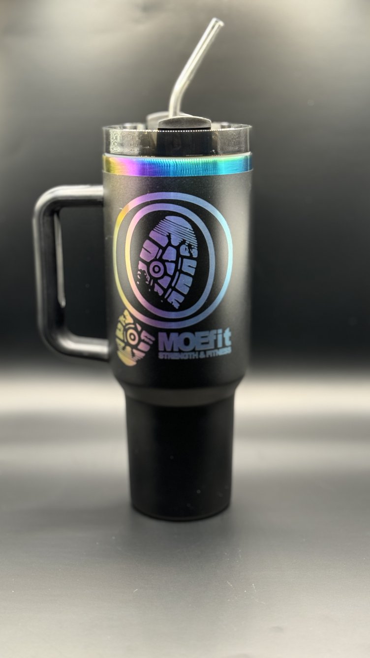 40 oz MOEFit Tumbler - Embrace the Suck